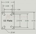 U-boat Platform Truck Replacement Caster Wheel Kit With Easy Rolling Ball Bearings Hardware