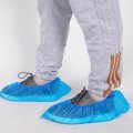 Yueton 100pcs Non-slip Foot Cover Disposable Boot Waterproof Shoes Elastic Cover Portable Outdoor Covers Pe Plastic Indoor