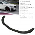 3 Pcs Front Bumper Lip Car Diffuser Spoiler Splitter Trim Protection Replacement For Benz Cla Class C117 Line Cla45 2013a 2015
