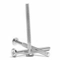 Mromax 10pcs M6 X 70mm Carbon Steel Male Thread Phillips Flat Head Bolt Screw Partially Suitable For Double Bed Furniture Tv 