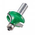 C079x1 2tc Bearing Guided Round Over Router Cutter 1 2 In Shank 12 7mm Radius Tungsten Carbide Tct Tips With Ptfe Coating For