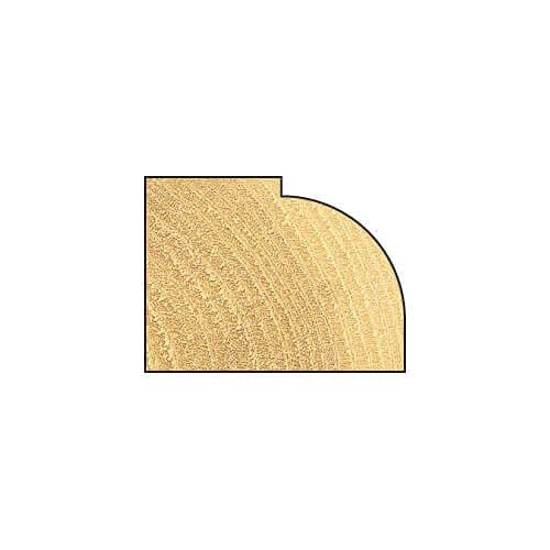 C079x1 2tc Bearing Guided Round Over Router Cutter 1 2 In Shank 12 7mm Radius Tungsten Carbide Tct Tips With Ptfe Coating For