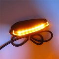 Httmt- Black Mirror Block Off Base Plates With Led Signal Compatible 2000-2008 R1 Yzf-r1 Yzfr1 P N Mt222-011a