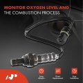 A-premium O2 Oxygen Sensor Compatible With Mercedes-benz Sl500 1996 1997 1998 5 0l Upstream And Downstream 4-pc Set