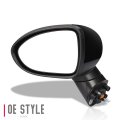 Ki1320187 Factory Style Driver Left Side Mirror Manual Folding Power Adjust Heated Glass Compatible With Rio 14-17 Paint To