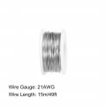 Uxcell 21 Gauge Resistance Wire Wrapping 49ft Nichrome Heating Resistor Wires