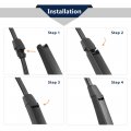 X Autohaux Car Rear Windshield Wiper Blade Arm Set 285mm 11 Inch For Volkswagen Passat B6 2005 2006 2007 2008 2009 2010