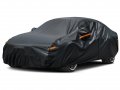 Kayme 7 Layers Heavy Duty Car Cover Waterproof All Weather Outdoor Full Exterior Fit For Honda Civic Toyota Corolla Nissan 