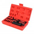 Chain Breaker 13-piece Set With Easy Carry Case Cutter And Riveter Fit For Motorcycle Bike Atv