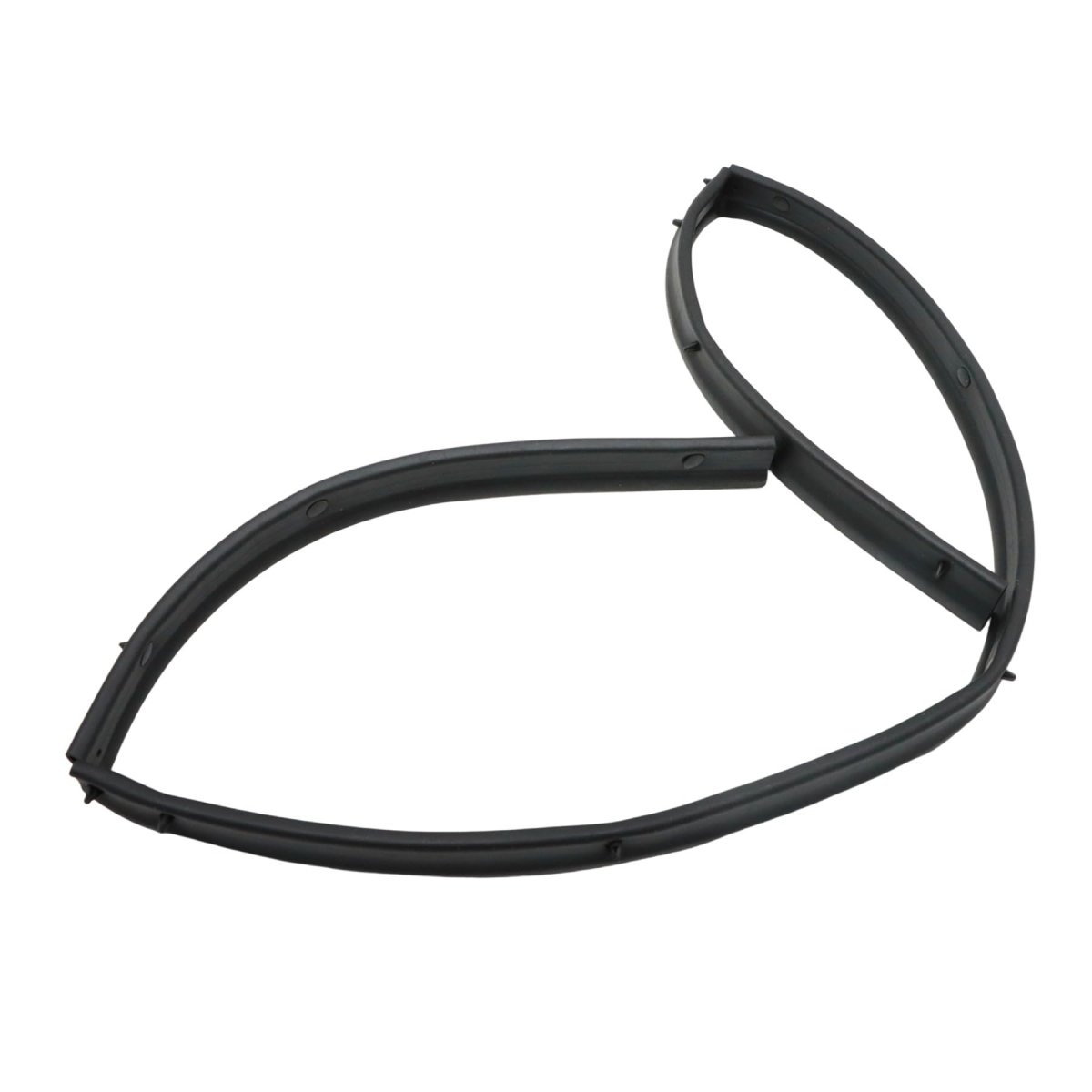 Front Hood To Radiator Weatherstrip Rubber Seal 74142-sr3-010 For Honda Civic 1992 1993 1994 1995 Black Matte Clip On
