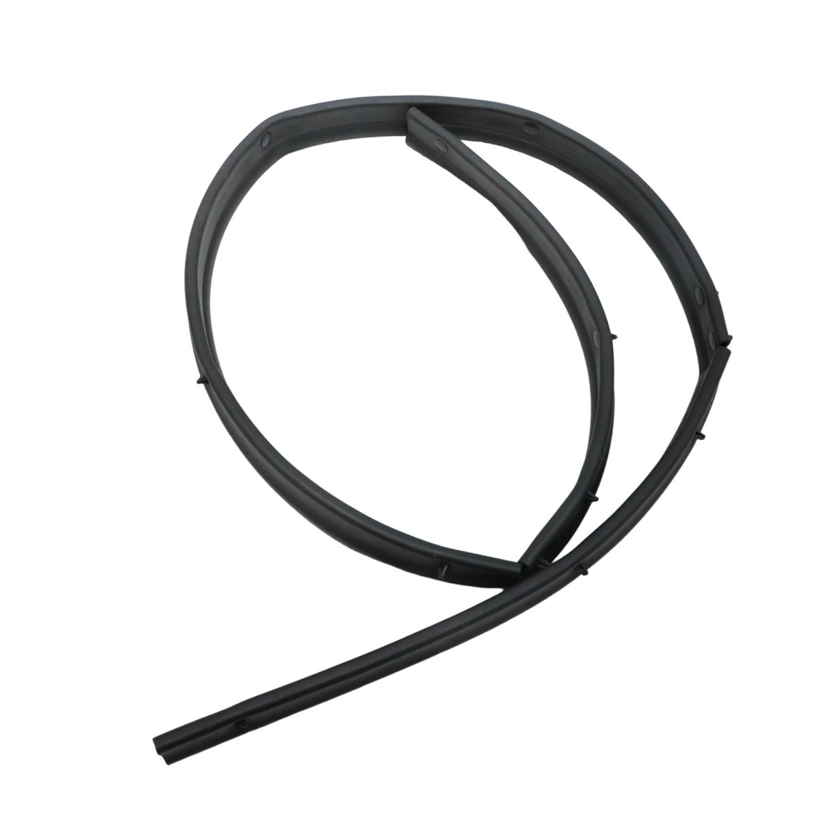 Front Hood To Radiator Weatherstrip Rubber Seal 74142-sr3-010 For Honda Civic 1992 1993 1994 1995 Black Matte Clip On