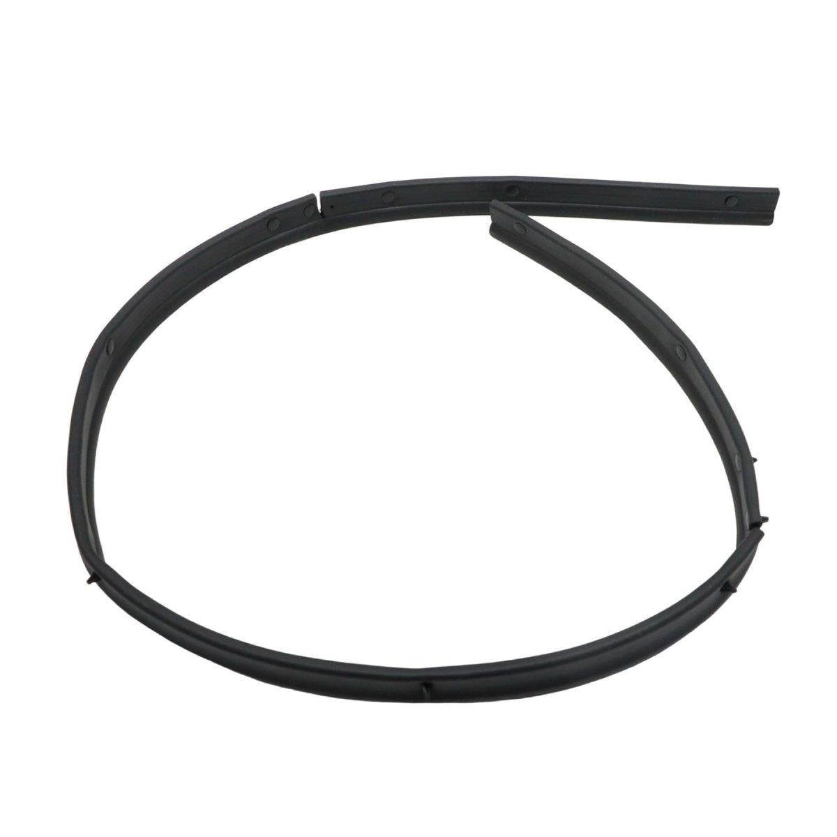 Front Hood To Radiator Weatherstrip Rubber Seal 74142-sr3-010 For Honda Civic 1992 1993 1994 1995 Black Matte Clip On