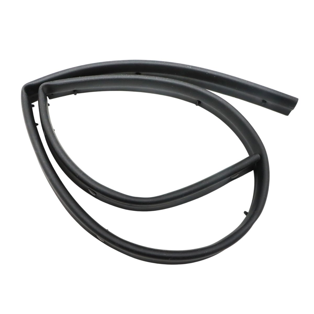 Front Hood To Radiator Weatherstrip Rubber Seal 74142-sr3-010 For Honda Civic 1992 1993 1994 1995 Black Matte Clip On