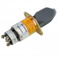 Fridayparts 12v Fuel Solenoid 0307-2820-00 0307282000 Compatible For Cummins Genset Replacement