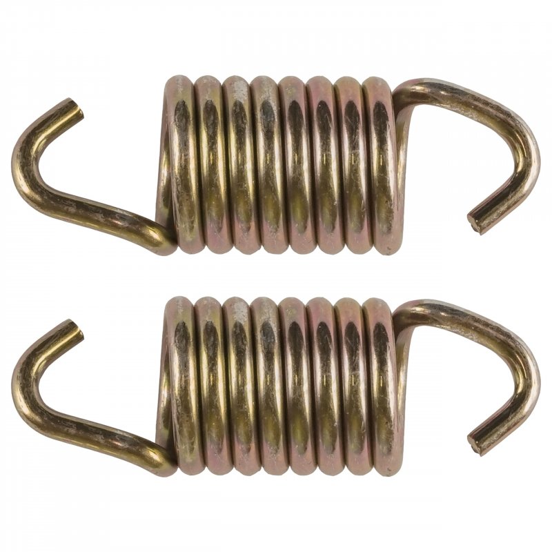 2x Exhaust Muffler Tube Pipe Spring For Polaris 1 96 In Length And 0 66 Width