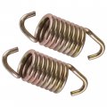 Caltric 2x Exhaust Muffler Tube Pipe Spring Compatible With Polaris