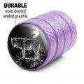 Wolf Moon Illustration Valve Stem Caps For Tire Rim Wheel Aluminum Purple