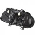 Auto Dynasty Pair Of Chrome Housing Headlight Head Lamps Tool Kit Compatible With Golf Mk4 Mk Iv 99-02