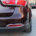 Abs Chrome Rear Tail Fog Light Lamp Cover Trims For Kia Forte Cerato K3 2013 2014 2015 2pcs Set