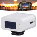 Agatige Light Meter Electronic Camera Hot Cold Shoe Fixing Photometer Photography Set-top With Usb Cable Oled Real-timeing 