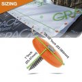 Round Plastic Cap Nail 1 Inch Roofing Nails Galvanized Tar Paper For House Wrap Fastening Foam Board Felt Insulation Film 100