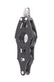 Nautos 92001-organic Line-fiddle Swivel With Becket 57 Mm Sheave Diameter-aluminum Composite For Less Friction And High 