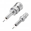 Uxcell Quick Disconnect Set 8mm Barb Hose Air Compressor Fitting 4
