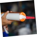 Homsfou 100 Pcs Nozzle Protective Cover Hose Caulking Tube Covers Gorilla Wood Glue 8 Shot Ring Caps Rings