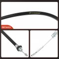 A-premium Rear Passenger Side Parking Brake Cable Assembly Compatible With Chevrolet Gmc And Cadillac Models Tahoe Suburban