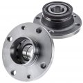 Ocpty 2pc New Premium 512480 Rear Wheel Bearing And Hub Assembly For Fiat 500 2012-2019