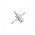 Uxcell 10pcs 4 Way Car Bike Tyre Tire Valve Stem Core Remover Installer Tool