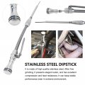 Usonline911 Stainless Steel Oil Pan Dipstick Passenger Side For 91-93 Buick Century Commercial Chassis Regal Roadmaster V8 5 0