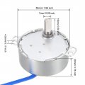 Uxcell Synchronous Motor Ac 100-127v 20-24rpm 50-60hz Ccw Cw 4w D Shaft