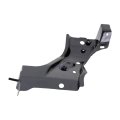 Radiator Support Driver Side Panel For Nissan Rogue 2014 2020 Replacement Ni1225298 F25214bama Black Plastic Standard Style