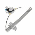 Factory Style Rear Power Window Regulator With Motor Assembly Compatible Dodge Verna Accent Sedan 00-05 Driver Left Side