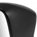 Black Driver Side View Mirror Textured With Power Adjustment Manual Folding Turn Signal Compatible For 2016-2018 Toyota Yaris