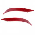 X Autohaux 1 Pair Car Rear Bumper Reflector Strip Cover Left Right Side 63147314883 63147314884 For Bmw X1 2013-2015