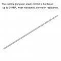 Uxcell Solid Carbide Twist Drill Bits 0 8mm Metric Left Hand Spiral Flutes Straight Shank Tungsten Steel Drilling Tool For