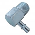 2024 Updated 90 Degree Intake Manifold Vacuum Fitting 3 8 Npt To 1 4 Barb Chrome Aluminum