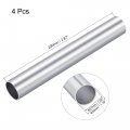 Uxcell 6063 Aluminum Round Tube 30mm Od 27mm Inner Dia 200mm Length Pipe Tubing 4 Pcs