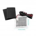 Qiilu 12v Winter Heated Grip Pads Inserts Handlebar Hand Warmers Fits Universal Atv Motorcycle