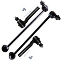 4pc Steering Suspension Kit For Nissan Quest 2004 2009 Front Outer Tie Rod End Es800404 And Sway Bar Links K80255 K80256 