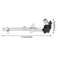 Power Window Regulator With Motor Rear Left Side Replacement For Honda Cr-v 2017-2021 Part Number 72750tlaa11