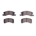 Front Brake Pads For Mitsubishi Mirage 2017 To 2024 4000 Hybridynamic Series Mechanical Wear Sensor 1 76 Inner Height 4 81 In 