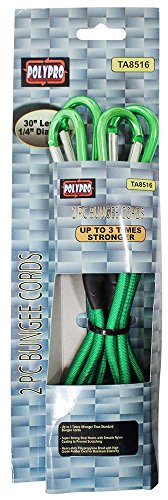 Set Of 2 Pieces 30 Bungee Cords With Carabiners