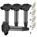 Aintier Ignition Coil Coils Iridium Spark Plugs Uf589 For Mitsubishi Outlander V6 3 0l Es Ls Xls Sport Utility