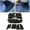 Hecasa Full Carpet Mat Rug Kit For 1997-2006 Jeep Wrangler Tj Black Interior Floor Mat- 6pcs