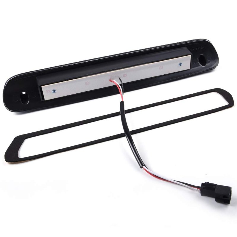 Tea Cover Black Bottom 3d Led Bar High Mount Stop Light For Silverado 07-13 Sierra 1500 2500hd 3500hd 3rd Third Brake Cargo