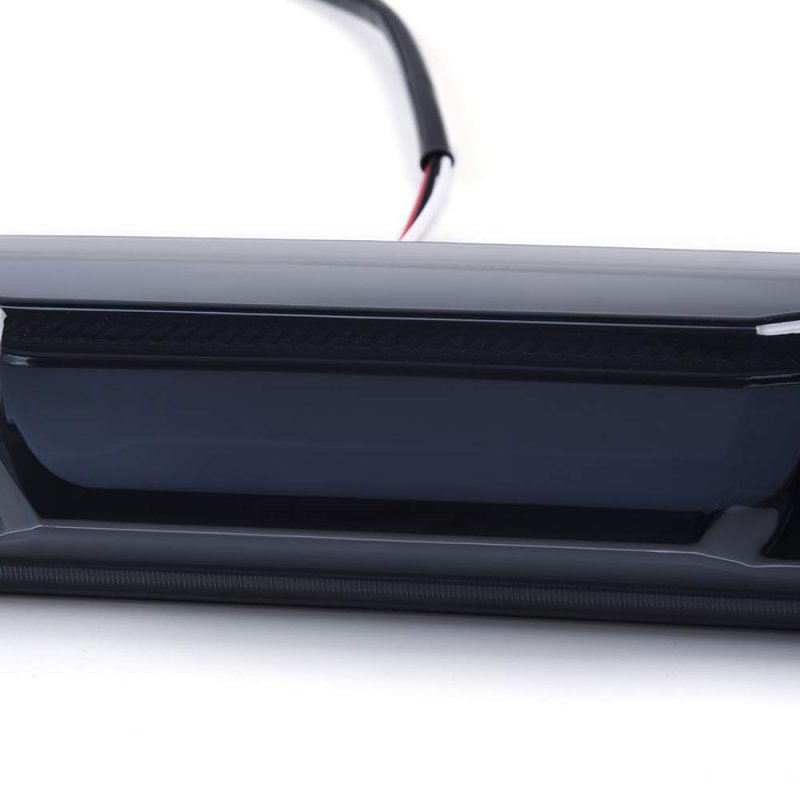 Tea Cover Black Bottom 3d Led Bar High Mount Stop Light For Silverado 07-13 Sierra 1500 2500hd 3500hd 3rd Third Brake Cargo