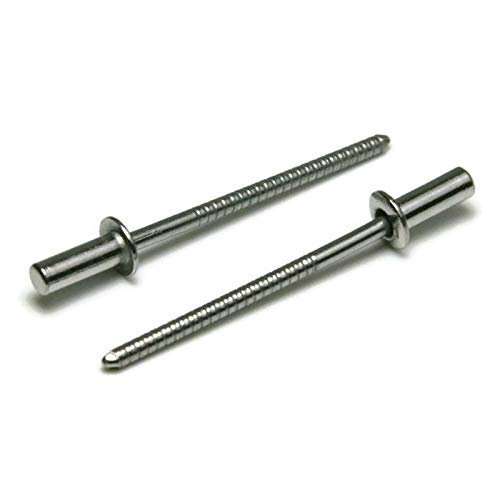 Closed End Sealed Pop Rivets 1 8 In 4ce Stainless Steel Blind 4 Grip 0 188 To 250 100 Pack